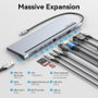 Vention Docking USB Tipo-C THTHC Gris